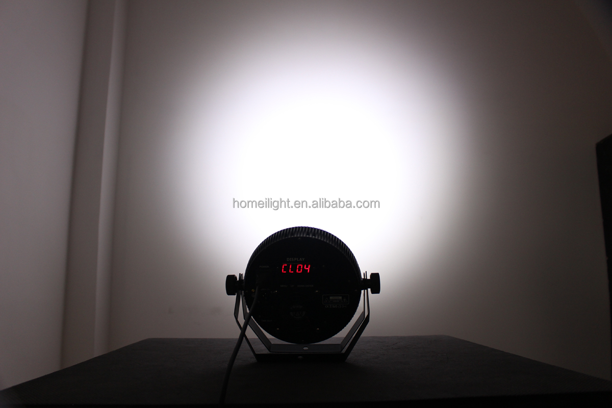 18*18w RGBWA UV 6 in 1 Flat Par Can LED Bright Par Light For Stage Event Lighting Easy