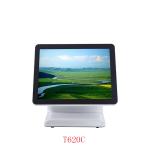 AC 100-260V Capacitive Touch POS Machine , Pos Cash Register J1900 Flat Free