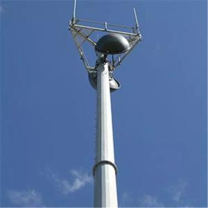 Wholesale Antenna Monopole Steel Tower Wifi Telecommunication Slip Sleeve Tapered 80ft Gsm from china suppliers