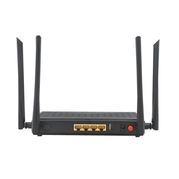 2.4G 4GE FTTH 5.8G Gpon Onu Wifi Router Dual Band AC 4 Port