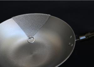 Wholesale Welded Rings Food Grade 316 Chainmail Cast Iron Cleaner from china suppliers