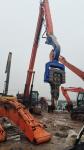 Powerful Hydraulic Pile Driver For 33-40 Ton Excavator 32Mpa Pressure