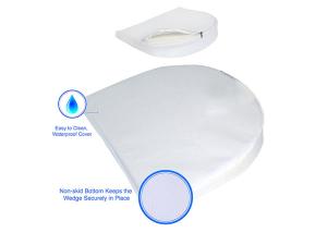 Wholesale OEM Washable Adjustable Baby Wedge Shaped Pillow , Body Foam Wedge Cushion from china suppliers