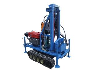 Wholesale crawler type Portable Water Well Drilling Machine 150m Depth 1500mm Drill Length from china suppliers