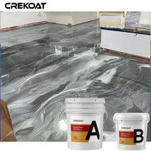 Wholesale Seamless High Gloss Metallic Floor Paint With Pigments Blend Dynamic Swirl from china suppliers