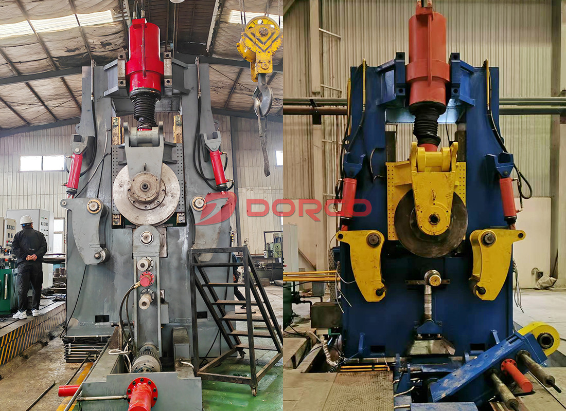 D51K-800 Vertical Ring Rolling Machine CNC Ring Rolling Forging Automated Operation