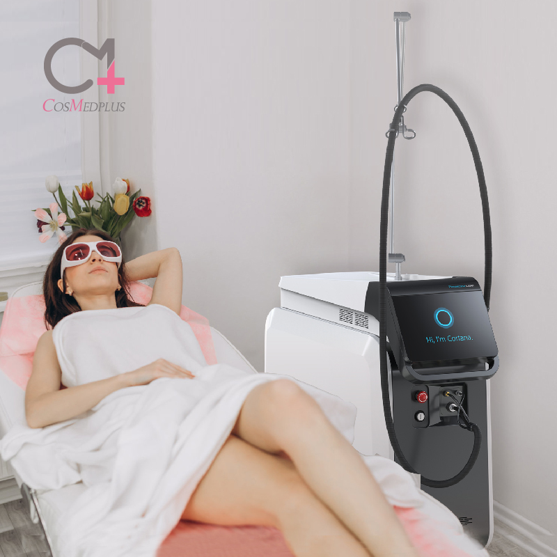 Laser Hair Removal Machine with 755nm Alexandrite and 1064nm Long Pulse Nd Yag Laser