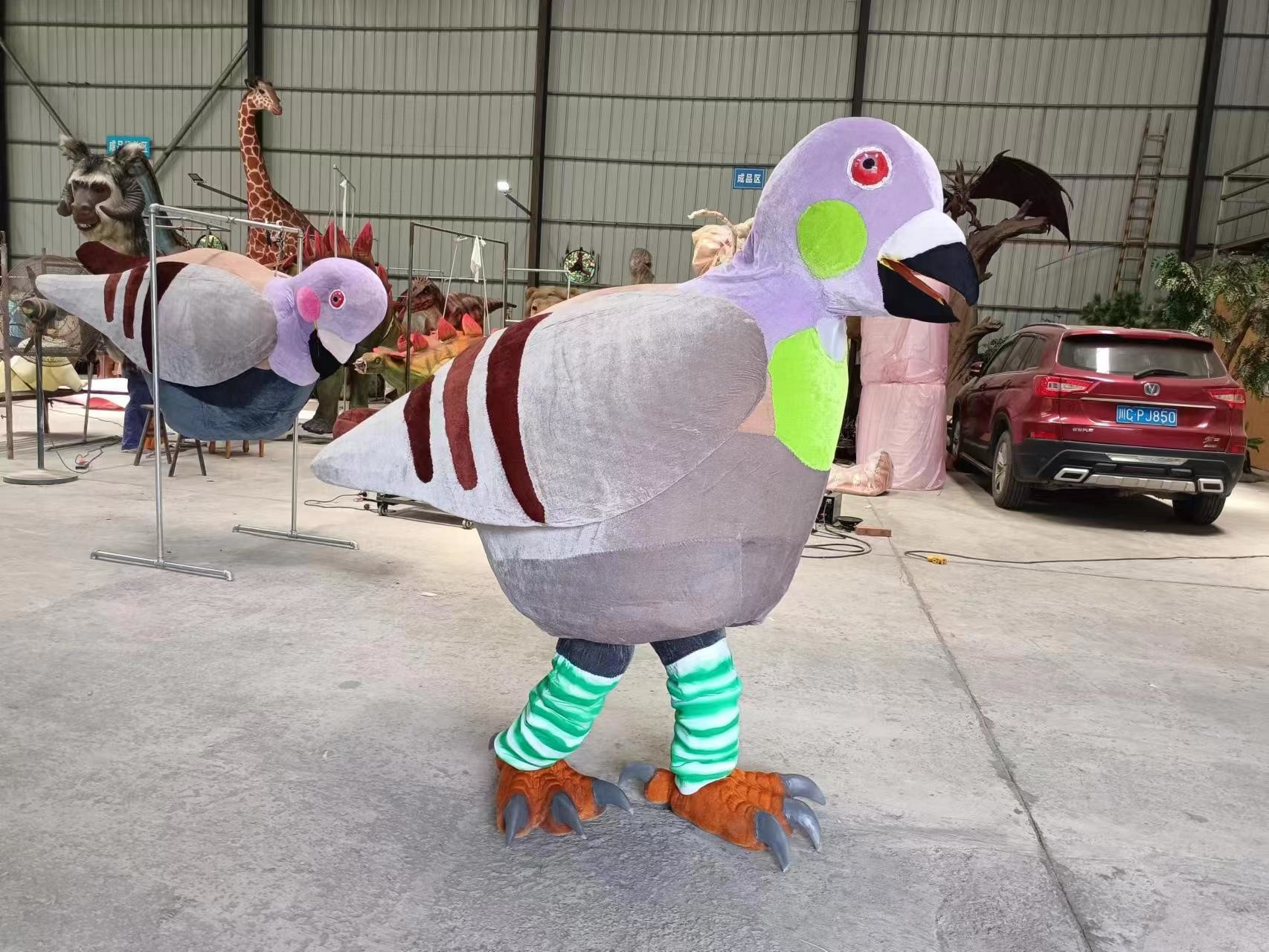 Eyes Blinking Open Mouth Realistic Animatronic Animals With Sound