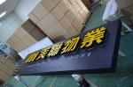 Outdoor Stainless Steel 3D LED Letter Signs PANTONE / RAL Wall Mounted