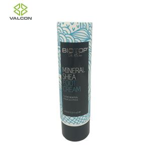 100 ML Plastic Empty Cosmetic Tubes Colorful Silkscreen Printing For Foot Cream