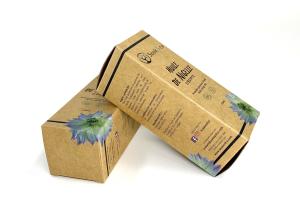 Wholesale CMYK Biodegradable Kraft Cosmetic Paper Box 300gsm For Skincare from china suppliers