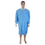 Acid Proof 30gsm SMS Disposable Laboratory Coats with Pockets