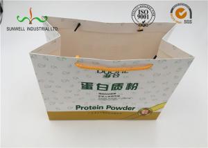 Wholesale Heat Sealed Brown Kraft Paper Bag For Food , Flat Promotional Paper Bags from china suppliers