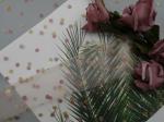 Foil Printed Glitter Tulle Fabric