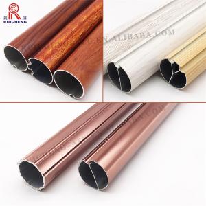 Wholesale Wall Mounted Aluminium Curtain Rail Track 12.5mm Height 6000 Series from china suppliers
