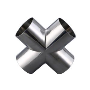Wholesale Pipe Fittings Steel Casting Parts Stainless Steel Equal Cross from china suppliers