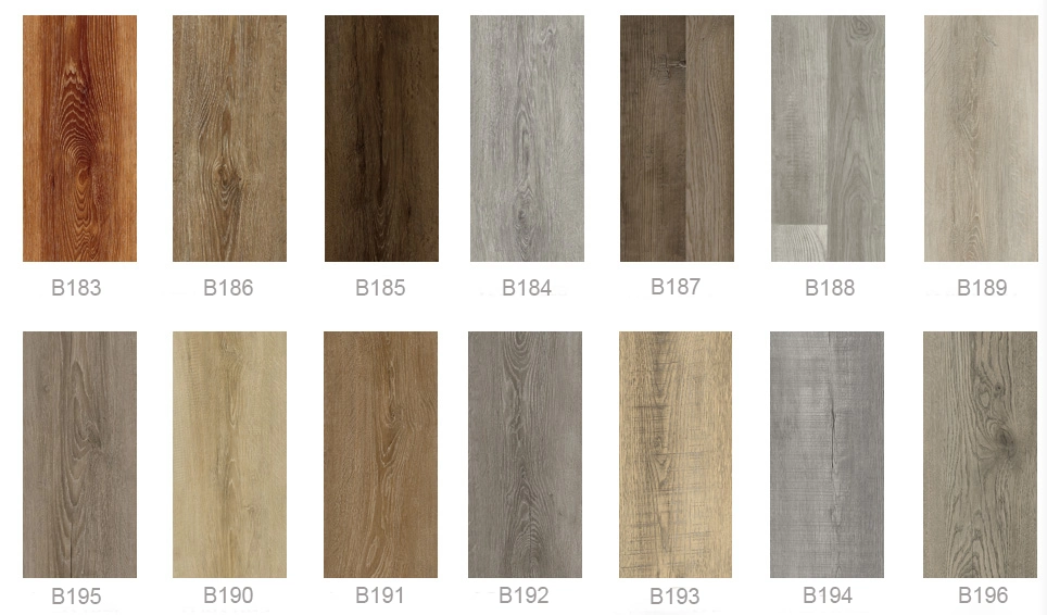 Unilin Click Lock Spc Flooring Wooden Color Plastic Rigid Core Vinyl Plank Flooring 4mm Indoor