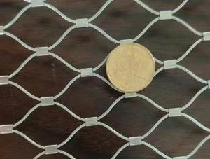 Wholesale 30*30 Stainless Steel Aviary Rope Netting Oxidized Black Aviary Fencing Mesh from china suppliers