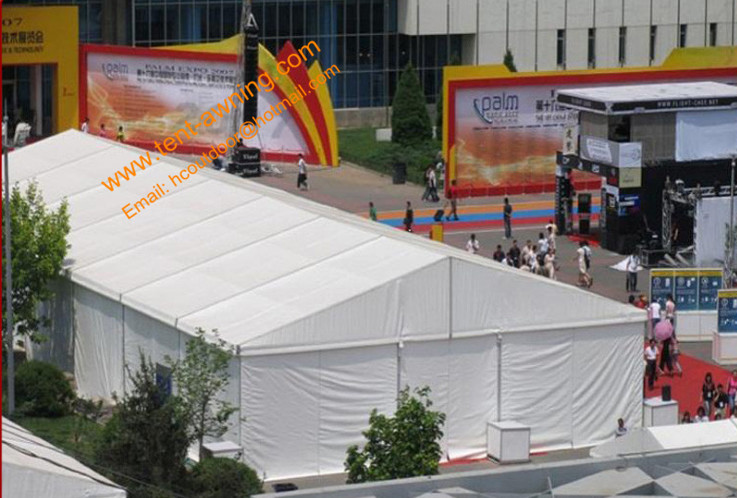 Strong Wind loading Luxury Party Tent Outdoor Customized Size Aluminum Event Marquee