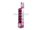 Retail Temporary Personal Skin Care 5-shelf Promotional Cardboard POP Display