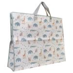 Medium Shopping Bag Polypropylene Laminated Woven Bags Customized Design