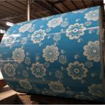 Corrugated GI PPGI Colour Coated Sheet Galvanized Steel 50 Microns Zn/Az