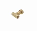 1/2" NPT Brass High Pressure Needle Valve Female And Female Forged