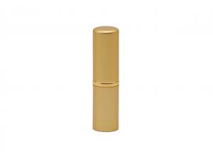 Wholesale Antique 3.5g Snap Open Matte Gold Lipstick Tube Container Bulk from china suppliers