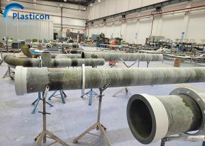 Wholesale Corrosion Resistance GRP Pipe ASME Marine Fiberglass Exhaust Tube from china suppliers