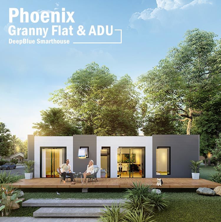Easy Transportation Quick Assembly Furnished Prefab Modular Home Granny Flat/ADU