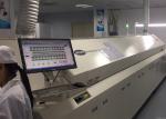3 Phase 380V 50/60HZ Pcb Reflow Oven High Precision Up 12 Bottom 12 Heating