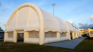 Wholesale Commercial White Inflatable Event Tent PVC Outdoor Party Tent from china suppliers