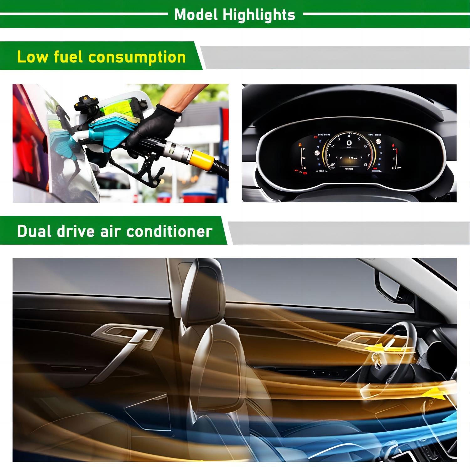 Maximum Torque of 200-300Nm 2023 Geely Xingrui Version 2.0t Sedan Car with Euro VI Emission Standard
