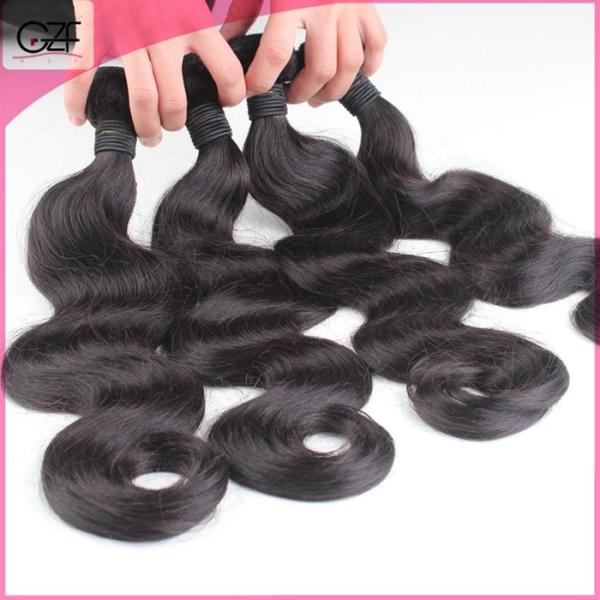 Pure Real Virgin Hair Wefts Young Girl Hair Weave Quality Brazilian Body Wave