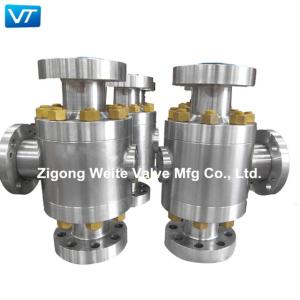 Wholesale Duplex 10000 Psi Ball Valve Stainless Steel F51 Body 410 STL from china suppliers