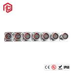 IP67 Waterproof Aviation SF12 Connectors With 2A-20A Current Rating