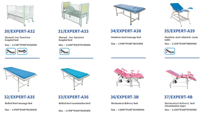 Integrated ICU Room Medical Surgical Equipments Multi Function Electric Nursing Bed