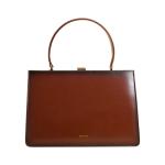 Leather Bag Hand Carry Large Female Bag Clip Ladies Tote Handbag