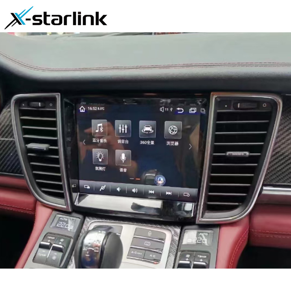Eight Core CPU For Panamera Car Video Special Car Using 8.4-inch Android 12IPS Screen Player GPS