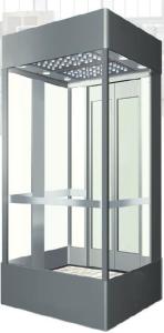Wholesale Glass Personal Home Elevators AC Drive Type Fuji Residential Home Lifts from china suppliers