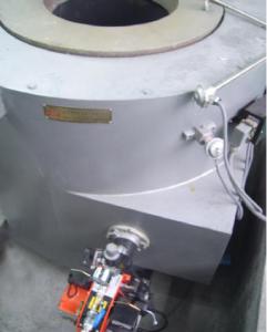 Wholesale Gas Fired Crucible Aluminum Melting Furnace 300kg Capacity Customized Color from china suppliers