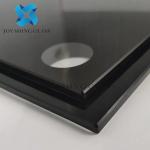 8mm Black Laminated Glass PVB Sound Insulation Tempered Laminated Glass