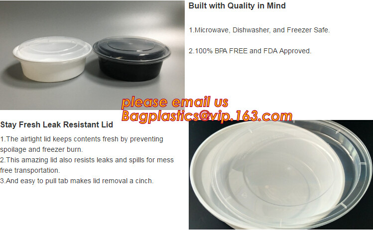 Premium Meal Prep Containers 3 Compartment BPA-FREE Food storage Microwavable Dishwasher Safe plastic Lunch bento box