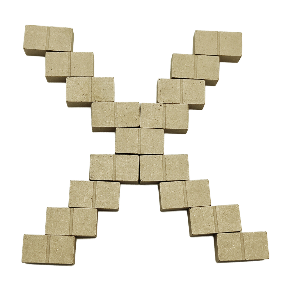 Mexico Market Mainly Used Beige Travertine Marble Diamond Circular Saw Blade Segments