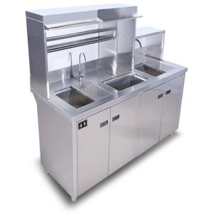 Wholesale Mobile Three Tiers Waterproof SS Storage Cabinet Anti Corrosion from china suppliers