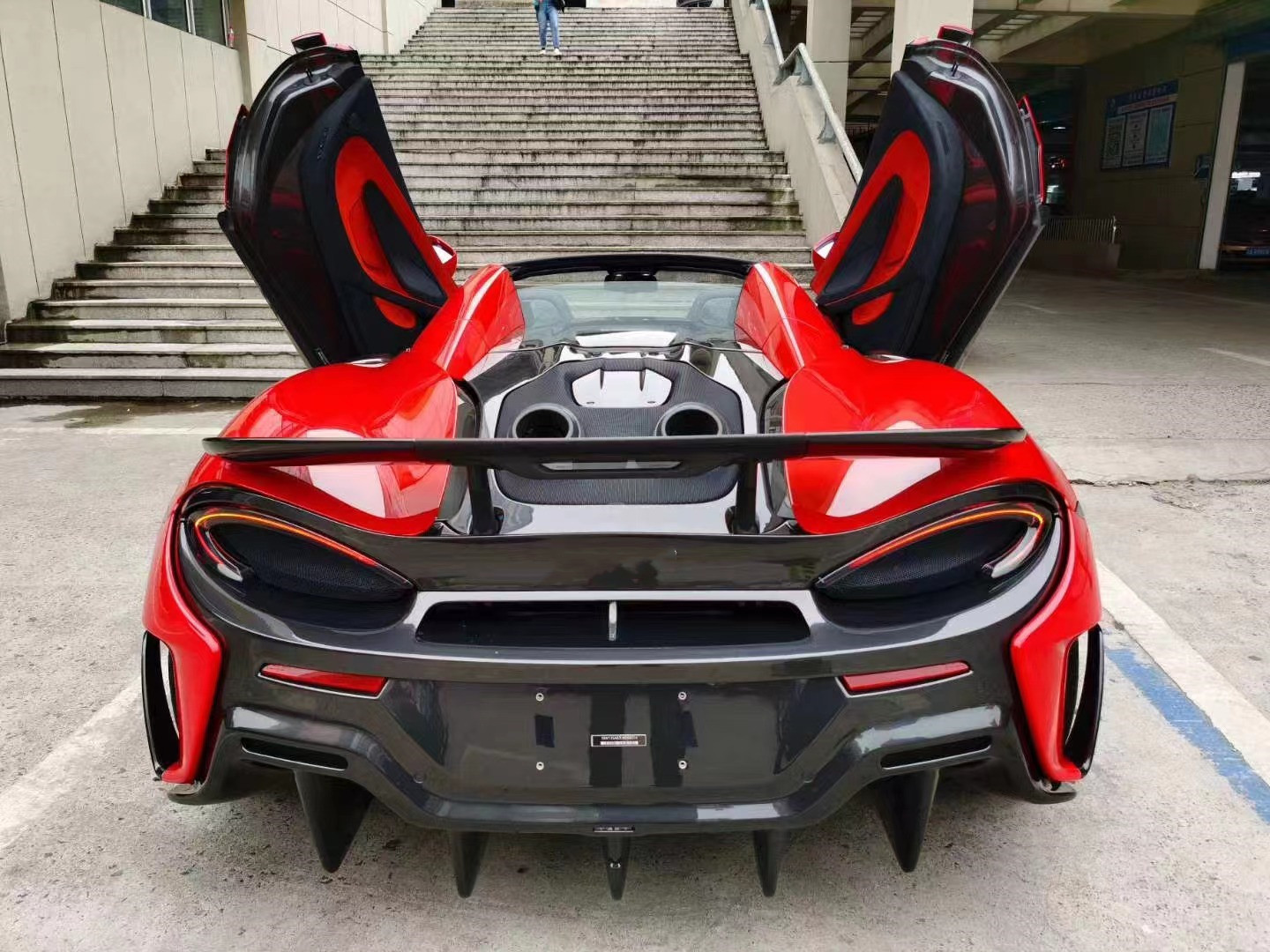 Auto Parts for McLaren 540c 570s 570gt Carbon Fiber Body Kit 540c 570s 570gt Upgraded 600LT Style Body Kit 600LT Spoiler