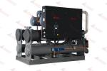 100 Ton Water Cooled Semi-Screw Industrial Chiller Designed Specifically For