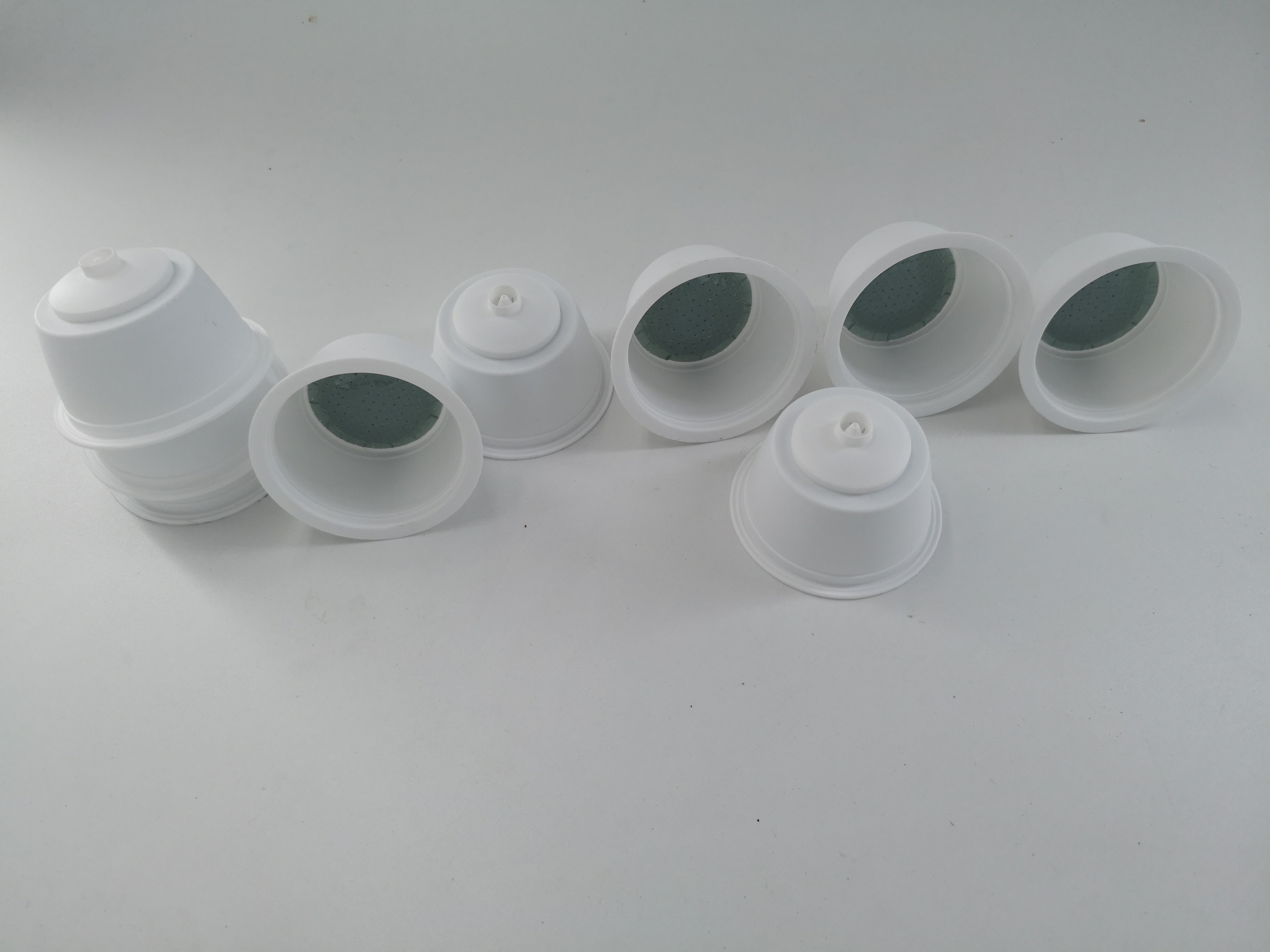 Customized Design Instant Powder Four Lanes Dolce Gusto Capsule Filling Sealing Machine