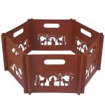 25.5 Inches Outdoor Heater Smokeless Camping Bonfire Bowl Round Steel