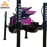 Crawler Well Drilling Equipment Hydraulic Borehole 76KW Diesel Water Well